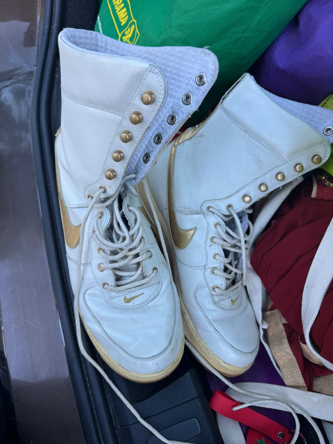 Nike Air Force 1 VF High Top Boots - Size 10 - photo 2