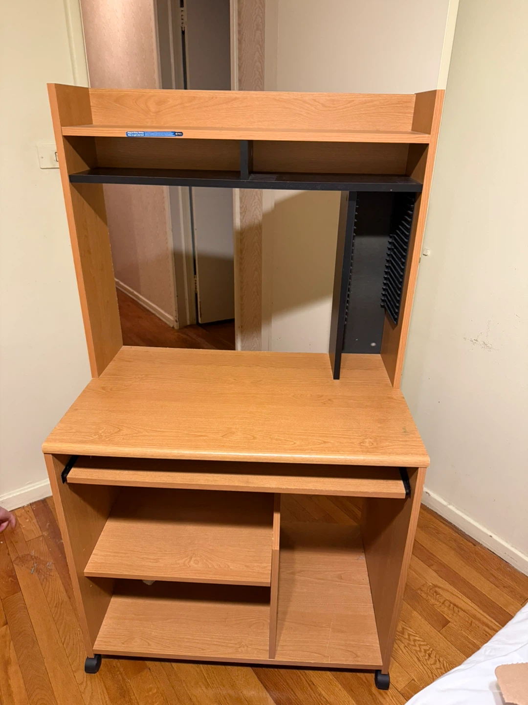 Computer Desk with Shelves