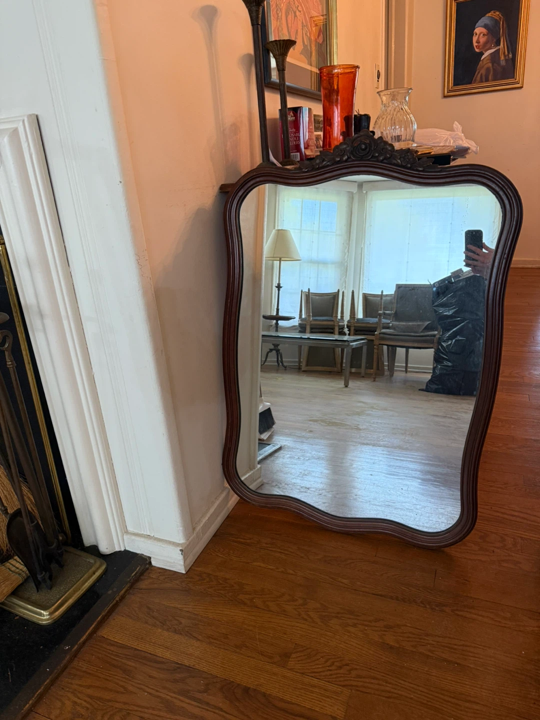 Ornate Framed Wall Mirror