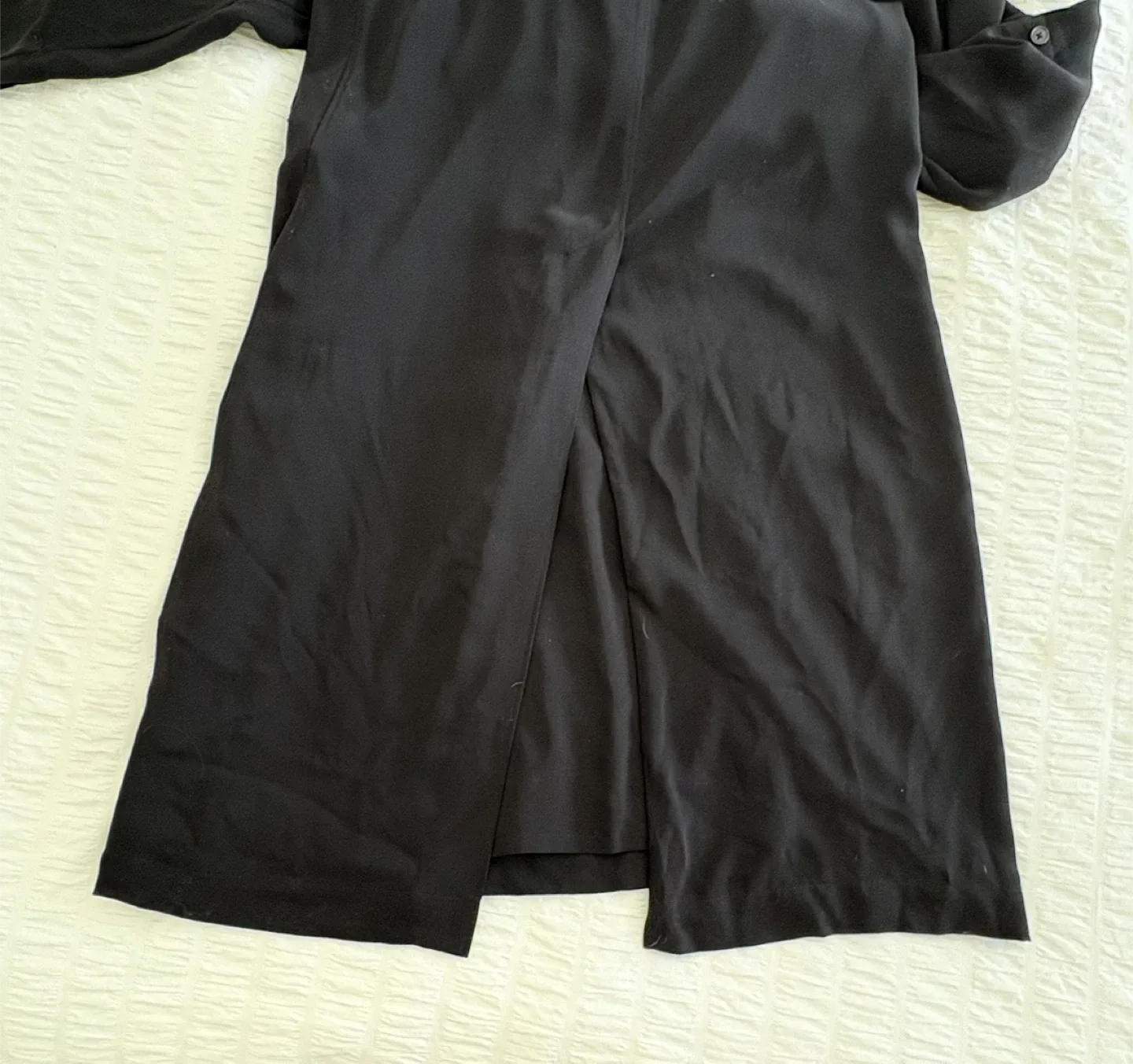 Babaton Black Trench Coat image indicator(3)