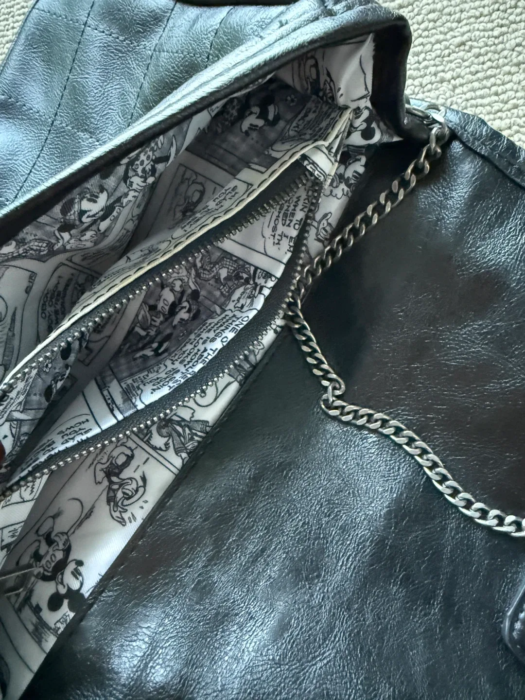 Zara x Disney Mickey Mouse - soft crossbody bag image indicator(4)