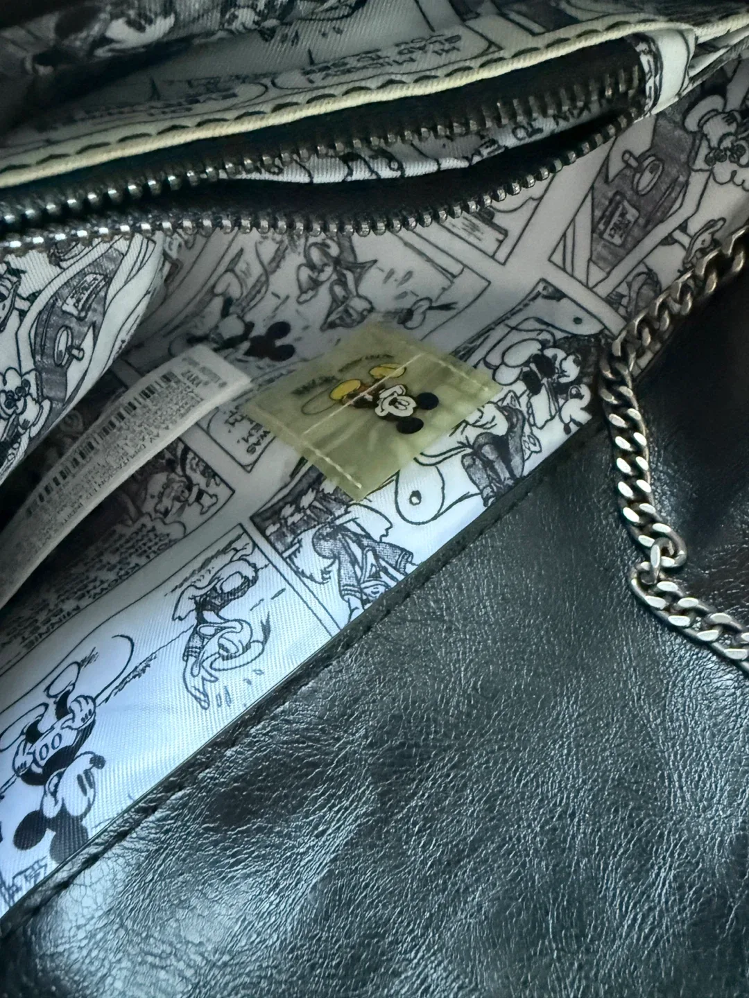 Zara x Disney Mickey Mouse - soft crossbody bag image indicator(3)