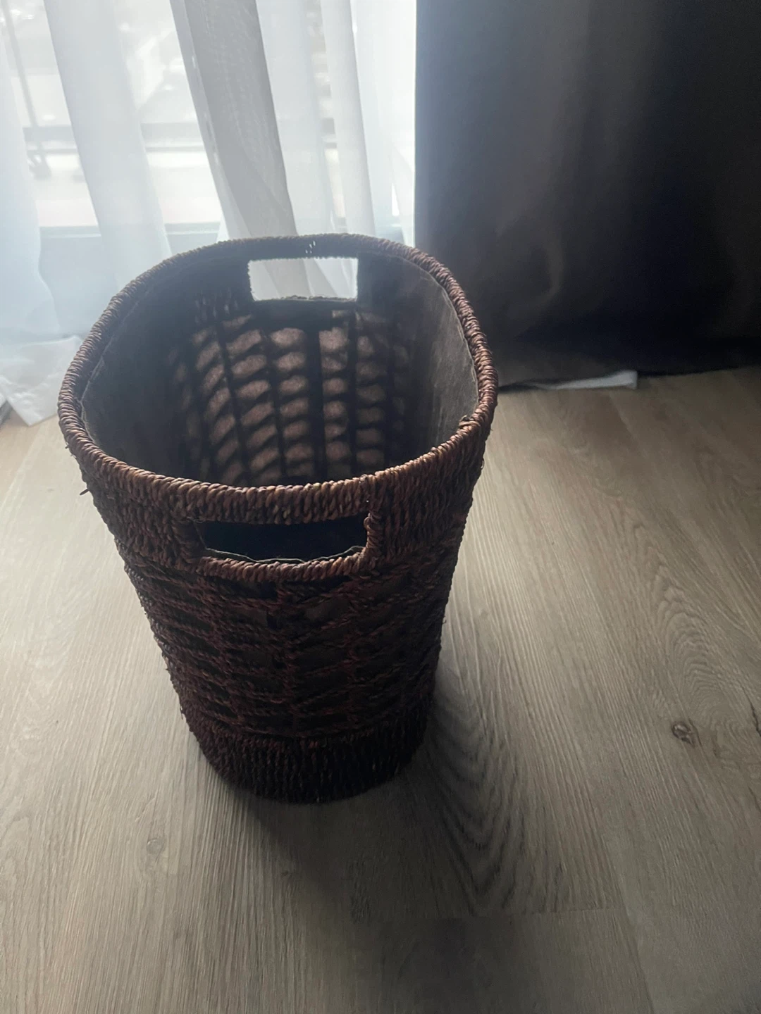 Woven Brown Basket - photo 2