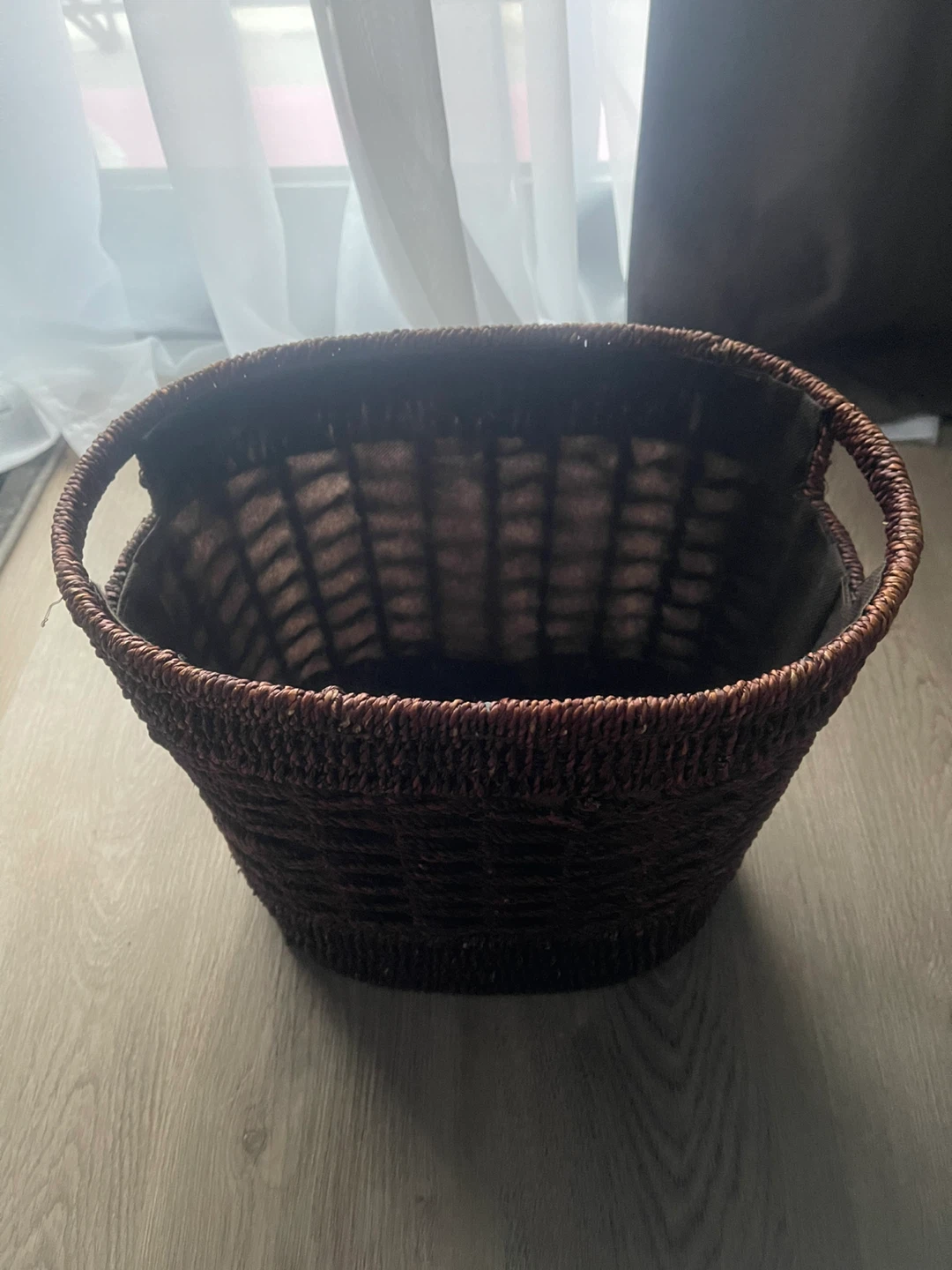 Woven Brown Basket