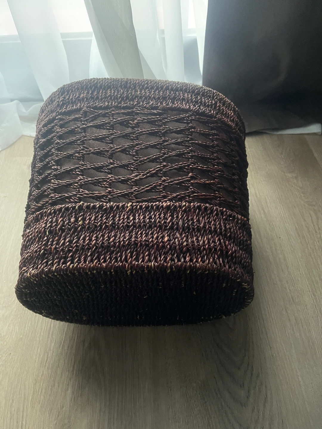 Woven Brown Basket - photo 3
