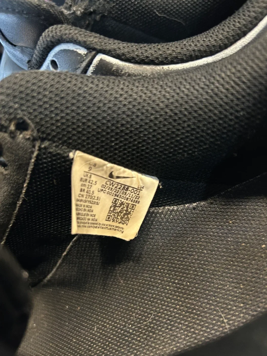 Nike Air Force 1 High '07 Black Size 9 image indicator(3)