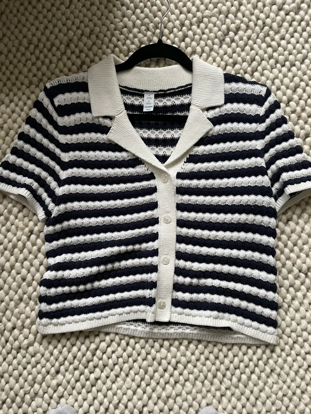 Old Navy Striped Knit Top - Size Small thumbnail
