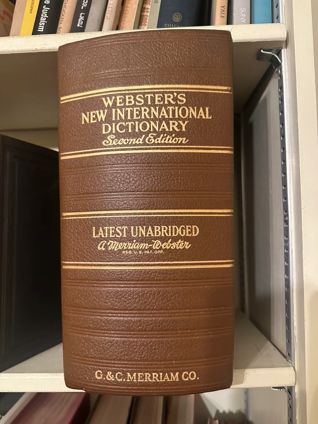 Vintage Webster's New International Dictionary, Second Edition