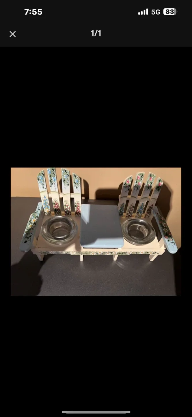 Adirondack Chair Candle Holder thumbnail