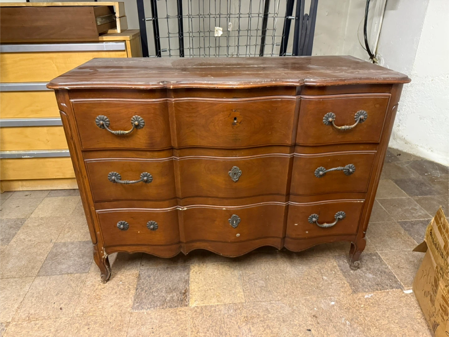 Wooden 3-Drawer Dresser