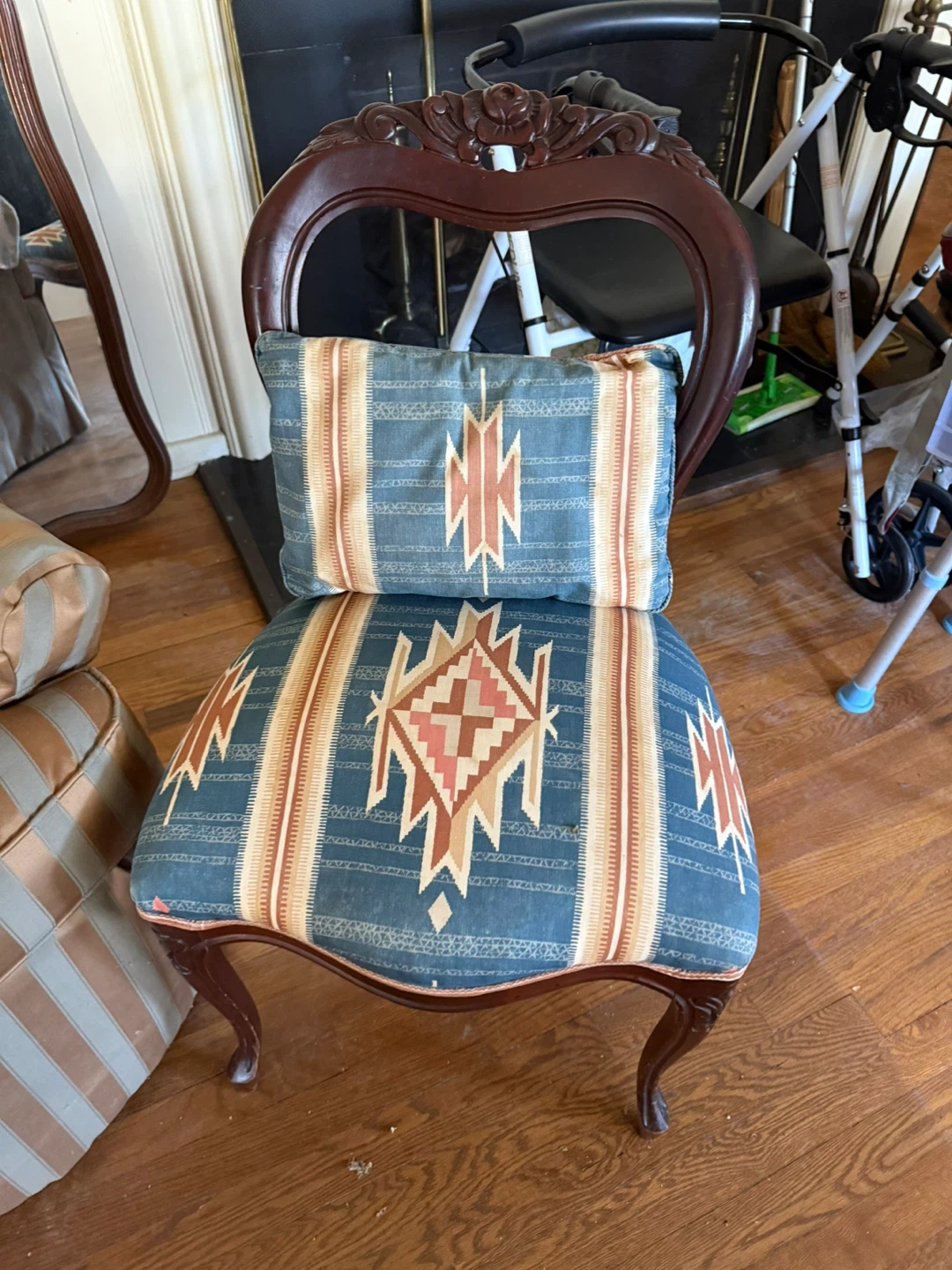 Antique Style Accent Chair