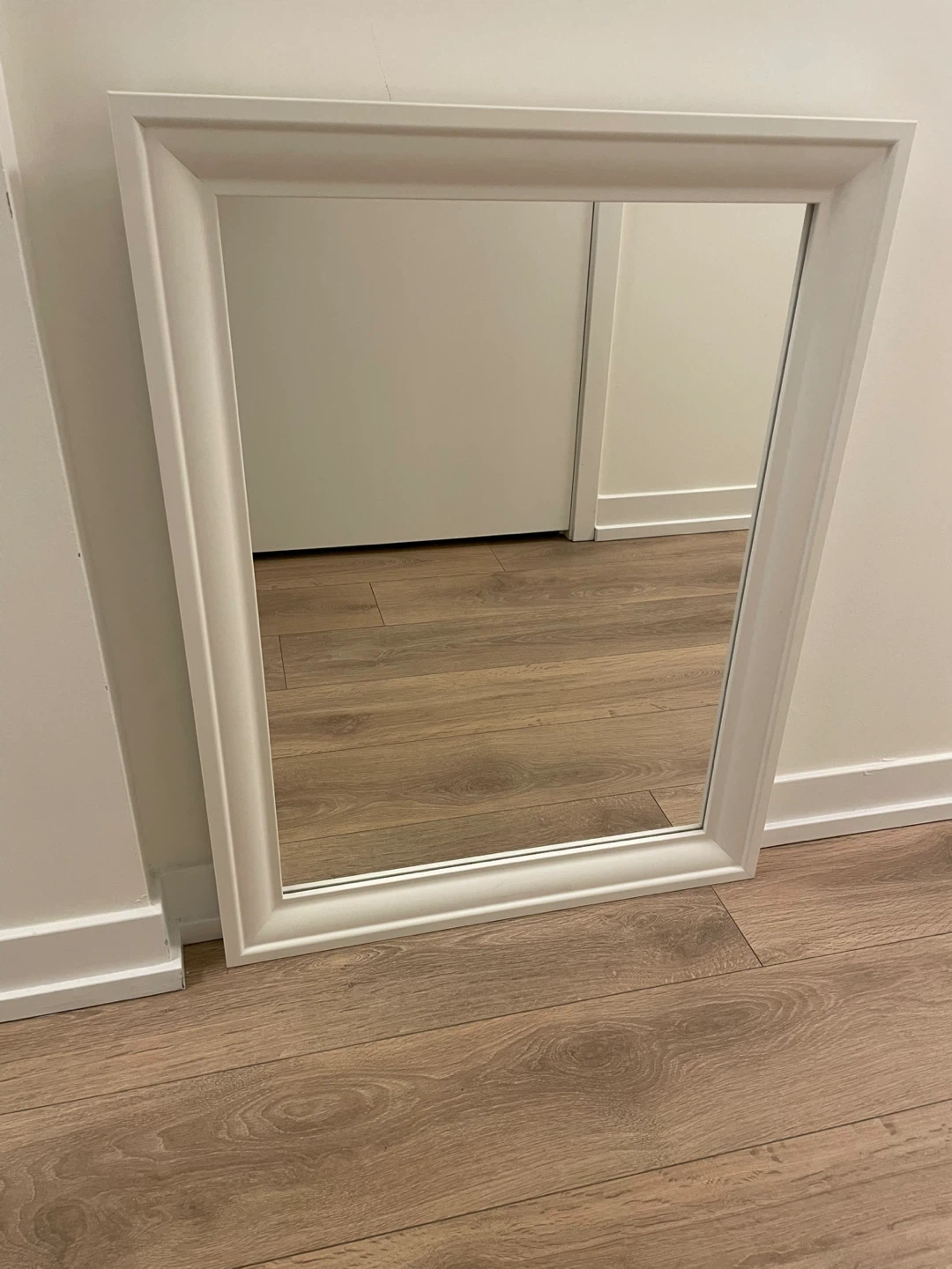 Ikea Mirror - White Frame - photo 2