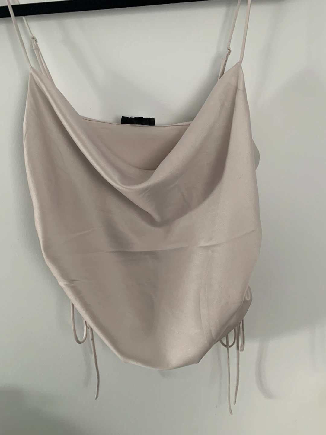 Dynamite champagne satin Cami Top - Size M
