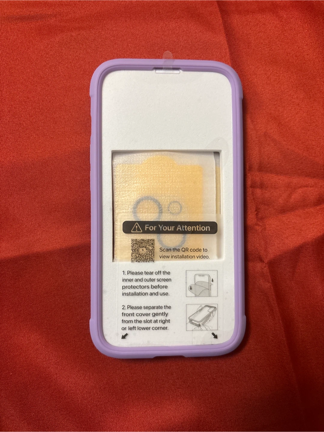 Miracase iPhone 14 Case - Purple