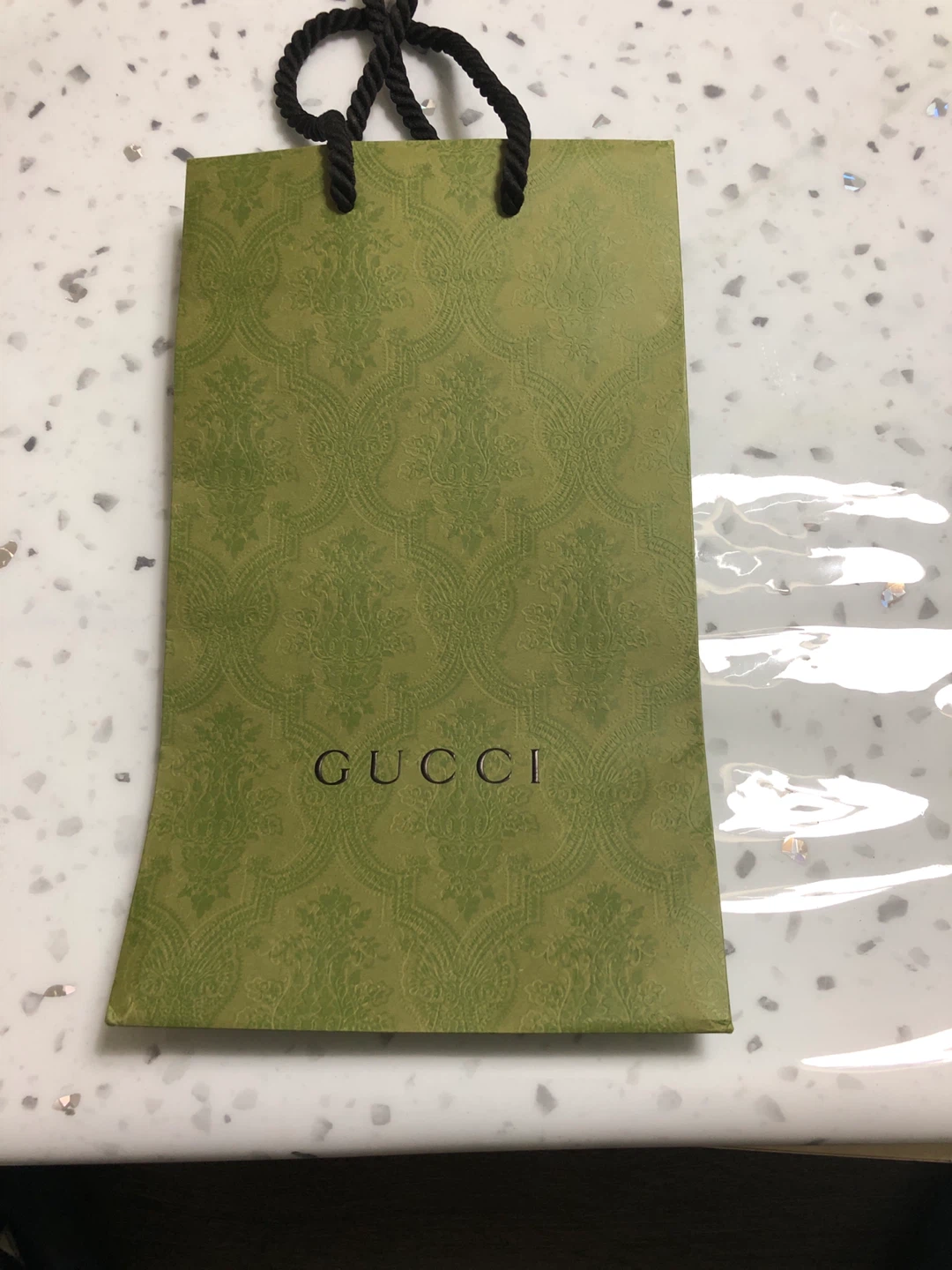 New! Gucci Gift Bag - Green 28*16cm