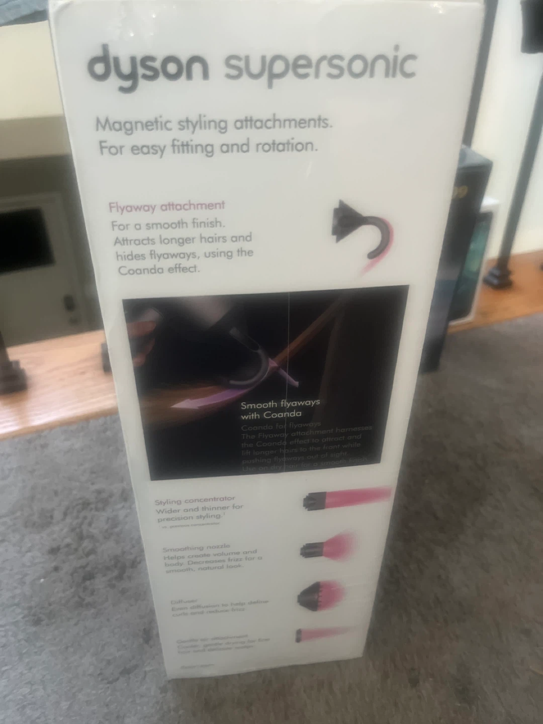 Dyson Supersonic Hair Dryer w/ Attachments - photo 3
