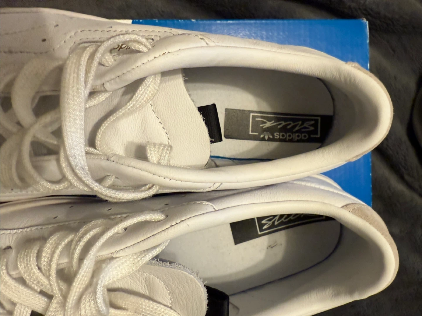 Adidas Sleek Leather Sneakers - White - photo 4