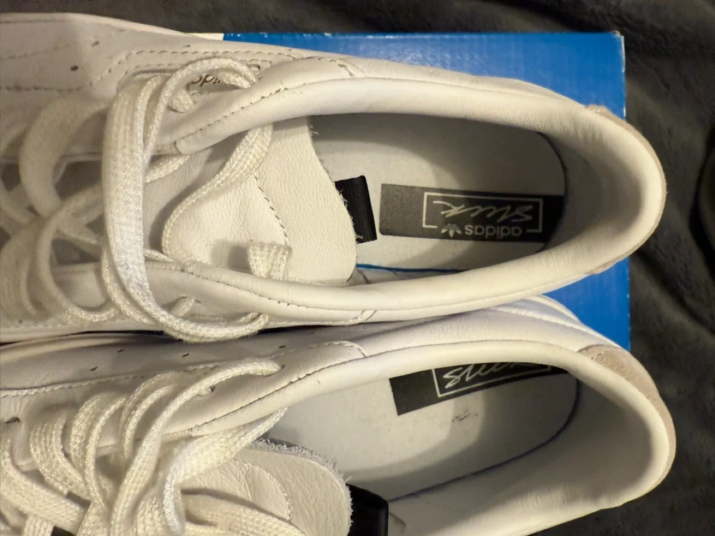 Adidas Sleek Leather Sneakers - White image indicator(4)