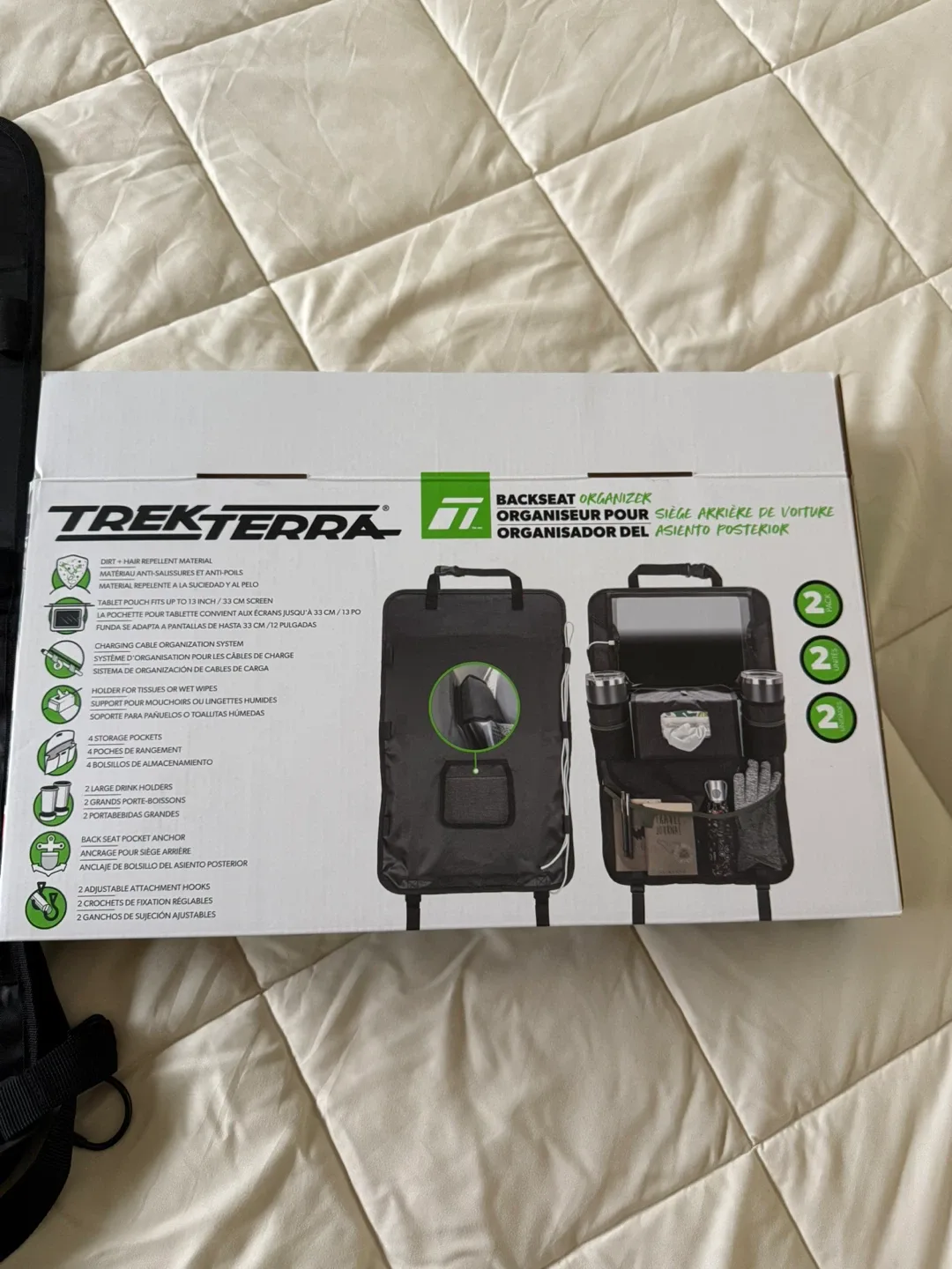 Trekterra Backseat Organizer - New in Box! image indicator(5)