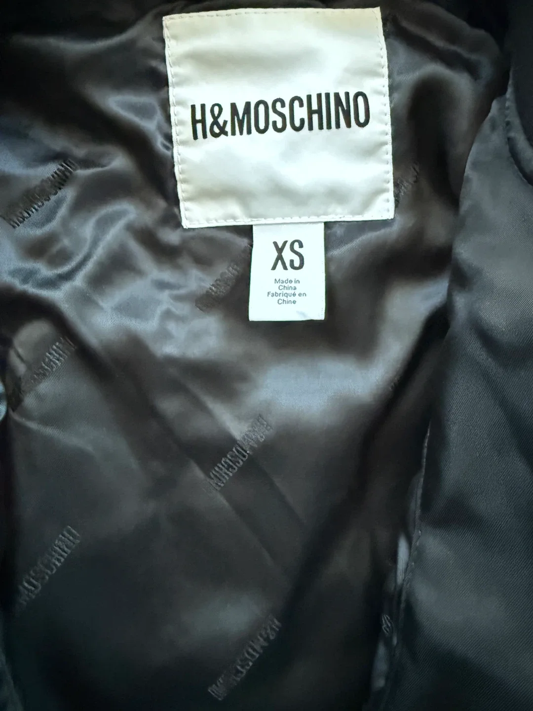 H&Moschino MTV Black Bomber Jacket - XS image indicator(3)
