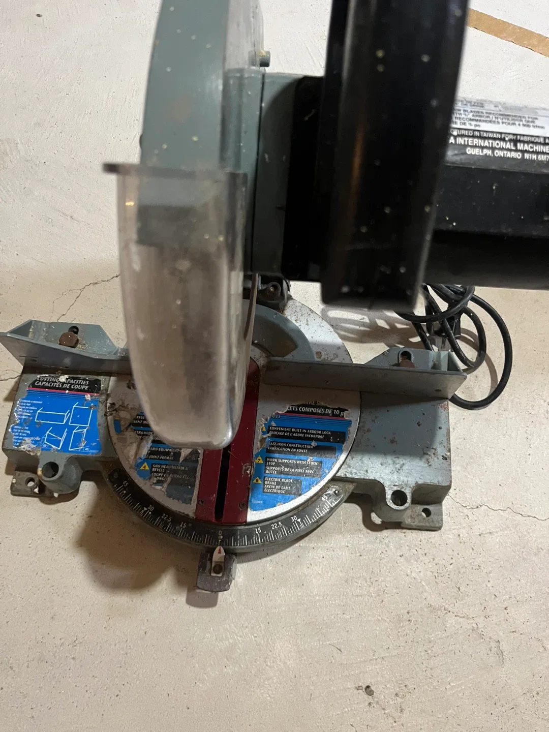 Delta 36-220C13 10" Compound Miter Saw image indicator(3)