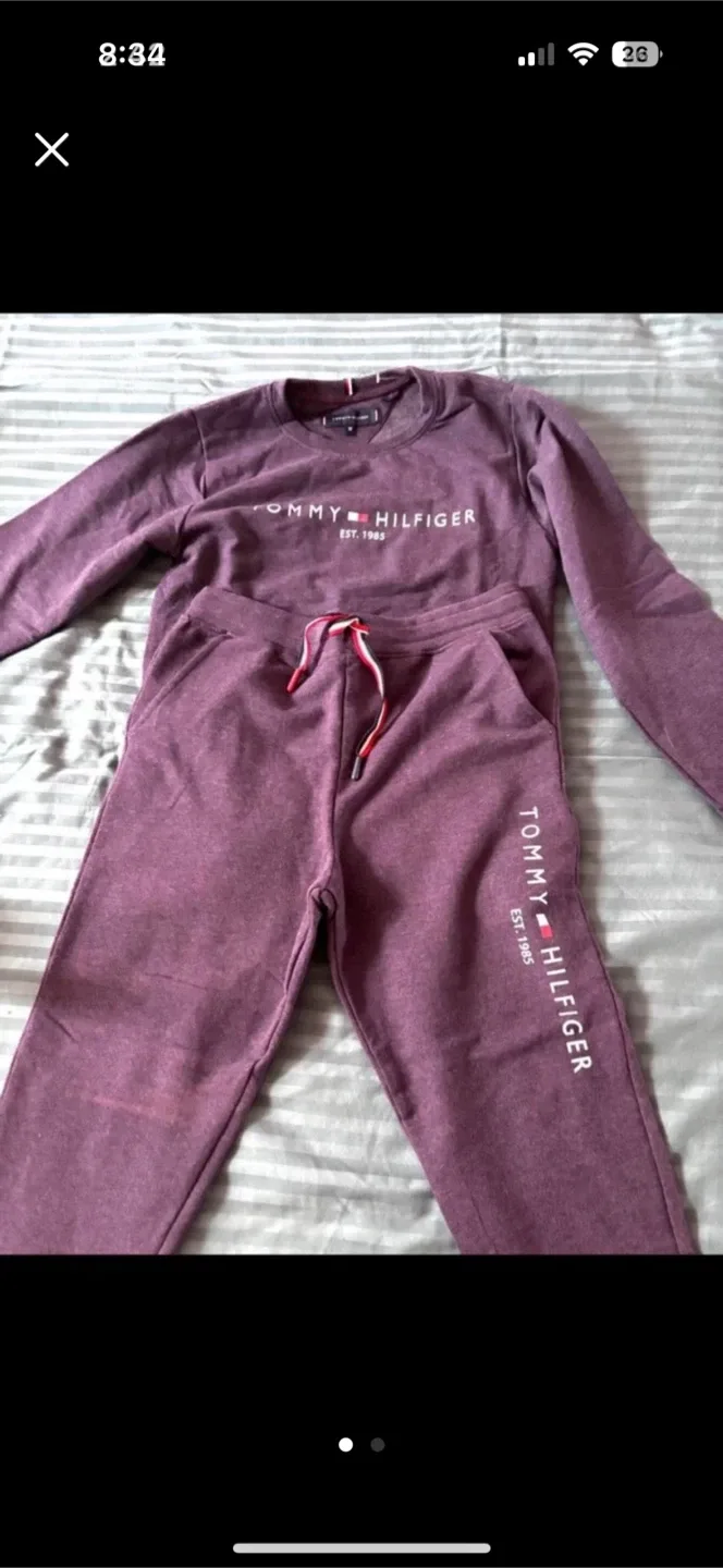 Tommy Hilfiger Purple Tracksuit thumbnail