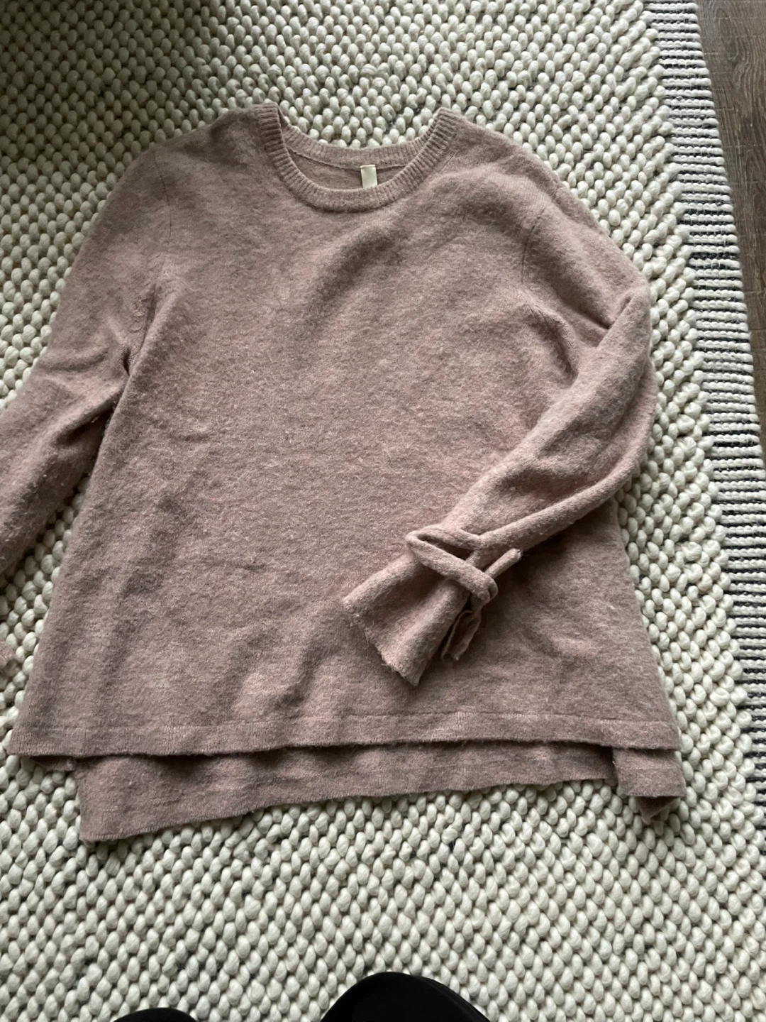 Babaton Sweater with Sleeve Ties -  Small Oversized - photo 2