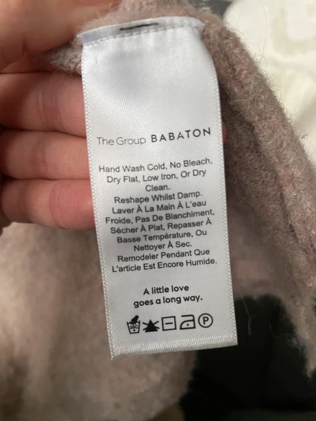 Babaton Sweater with Sleeve Ties -  Small Oversized - photo 4