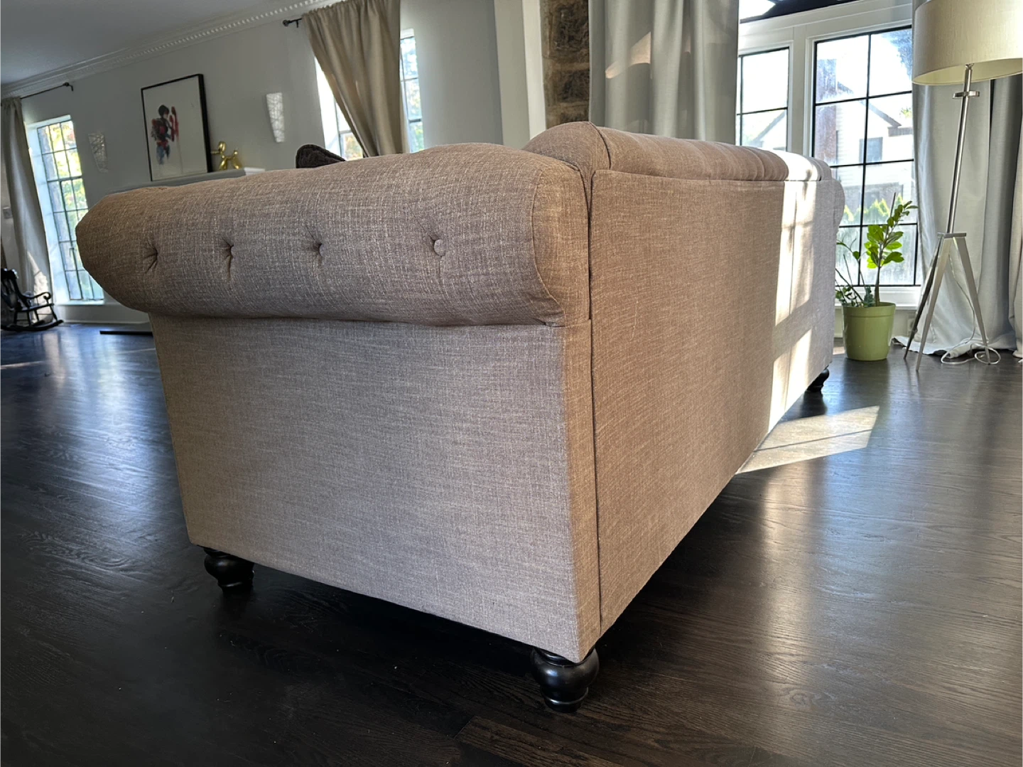 Comfortable Grey Sofa - photo 4
