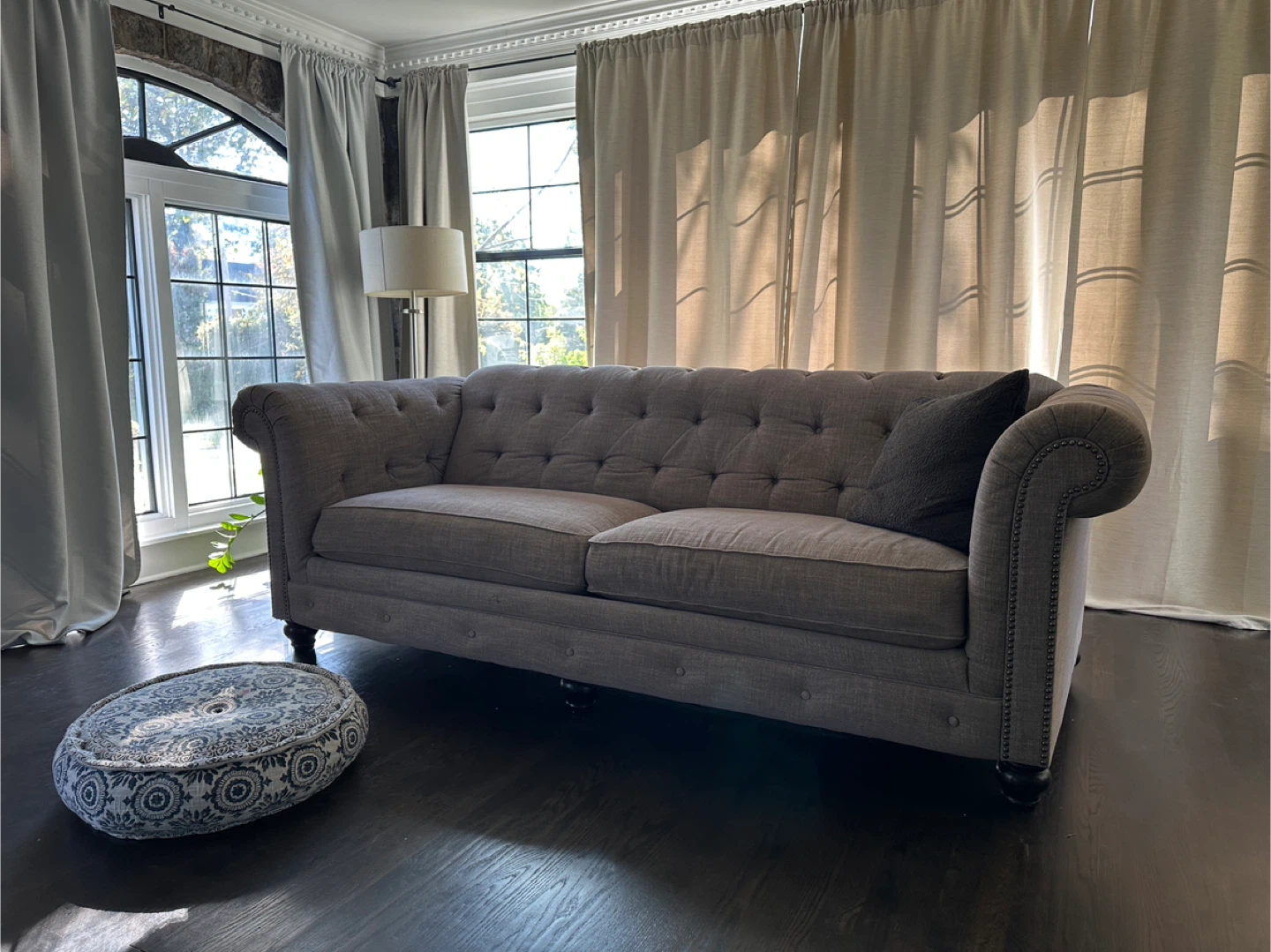 Comfortable Grey Sofa - photo 2