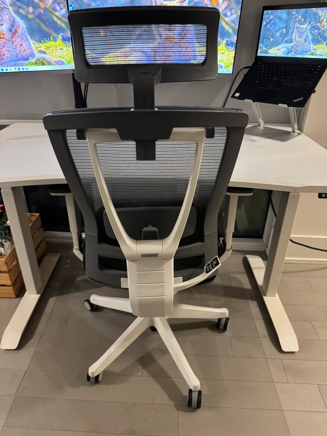 Autonomous ErgoChair 2 Office Chair - Black & White - photo 2