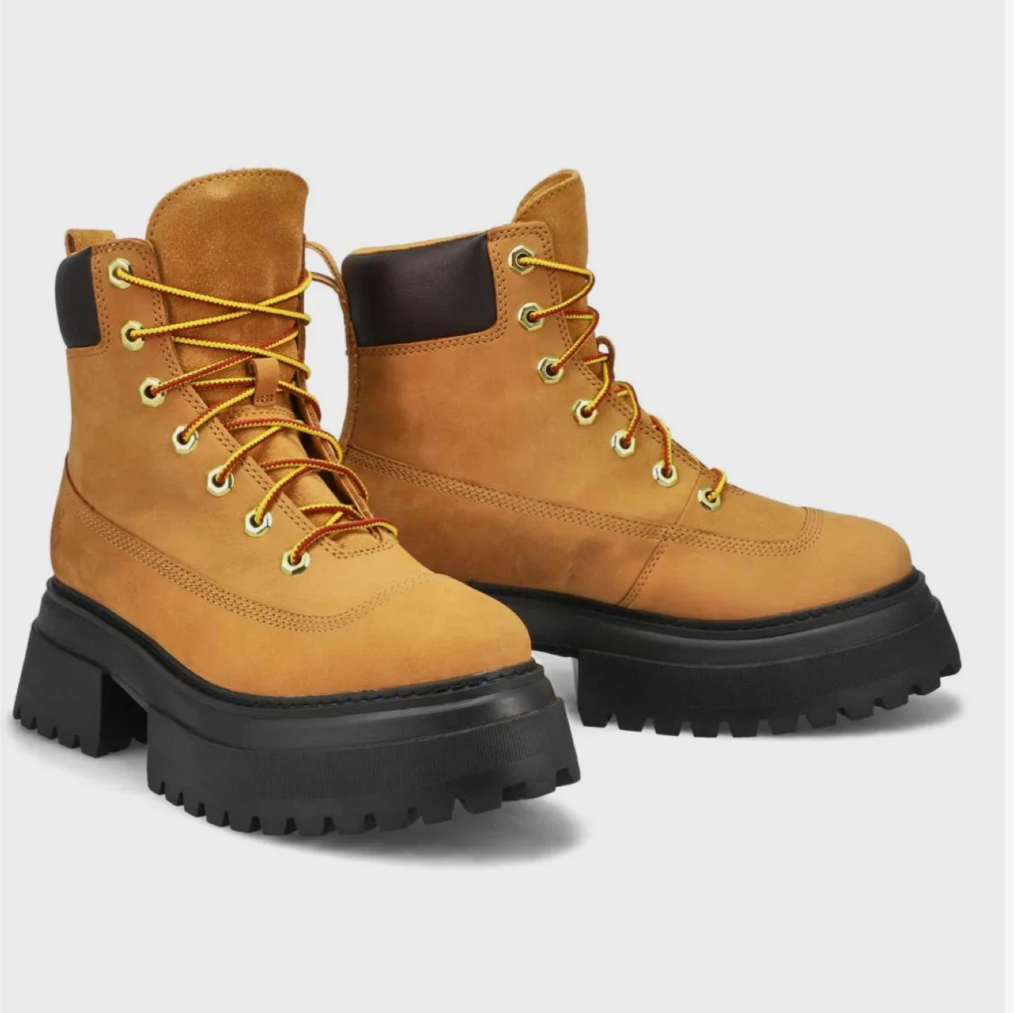 Timberland Sky 6 Inch Lace Up Boots In Wheat Nubuck image indicator(2)