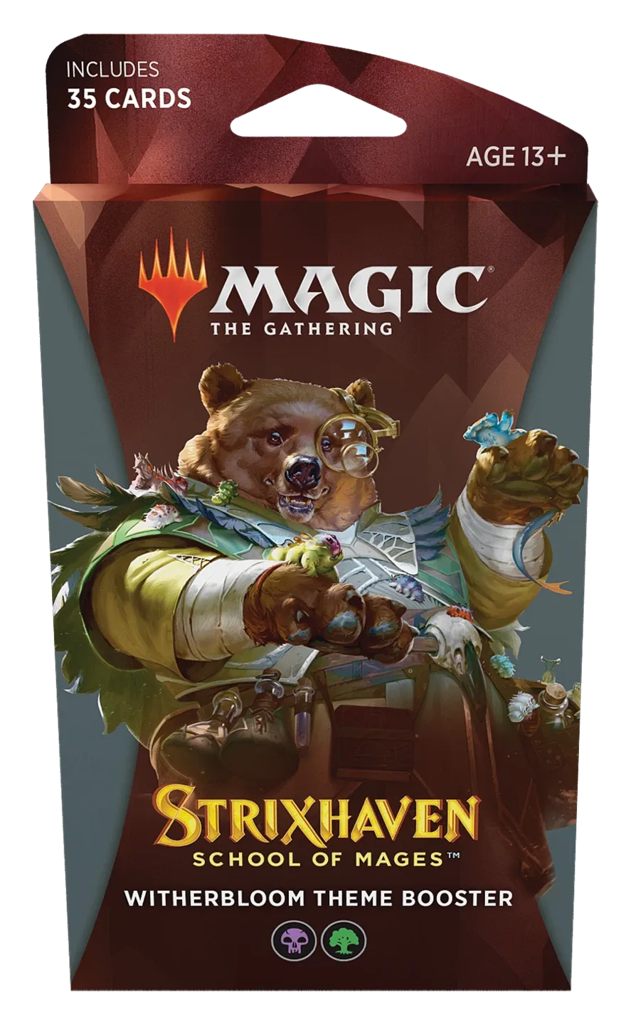 Magic The Gathering Strixhaven Witherbloom Theme Booster
