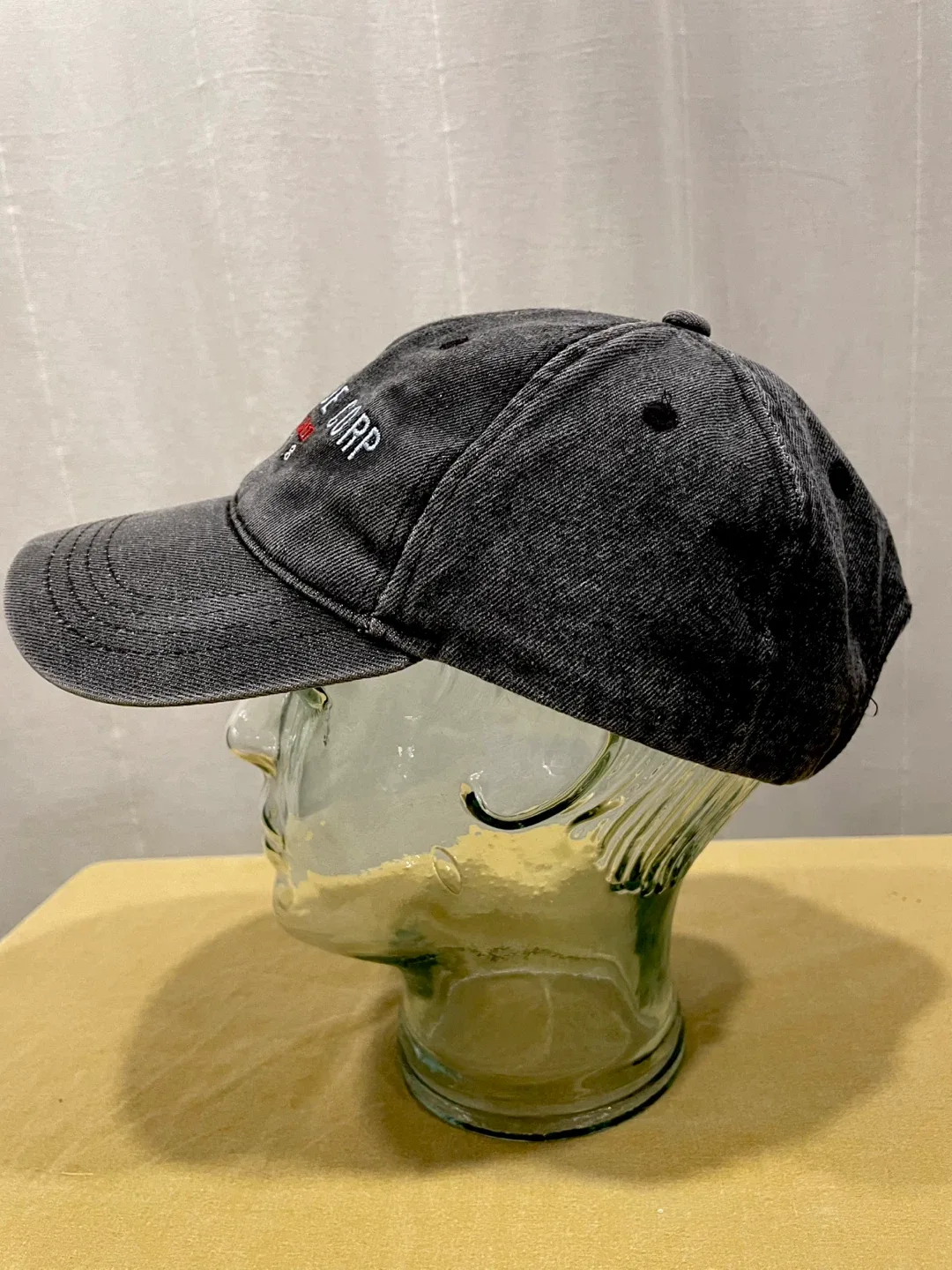 Vintage Esprit de Corp Denim Hat – Charcoal Grey image indicator(2)