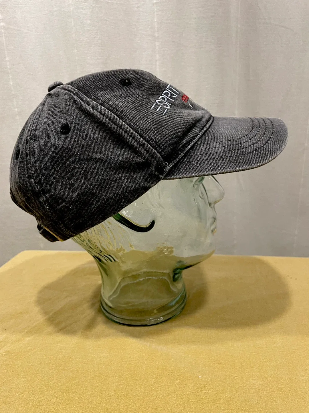 Vintage Esprit de Corp Denim Hat – Charcoal Grey image indicator(3)