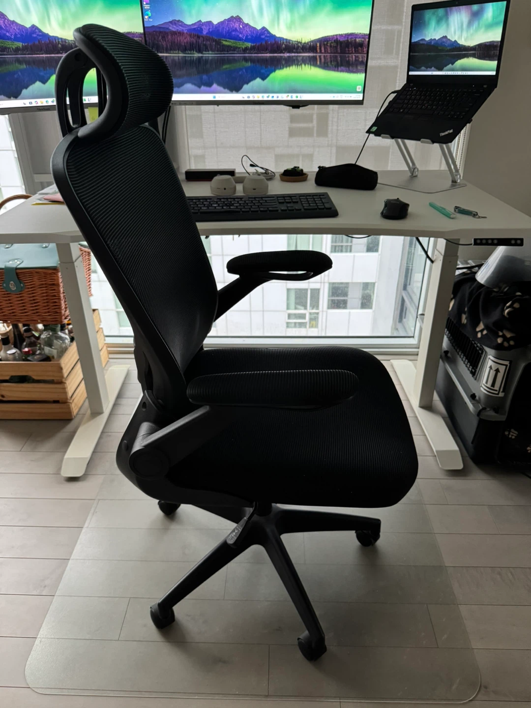 Autonomous Ergonomic Office Chair - Black - photo 2