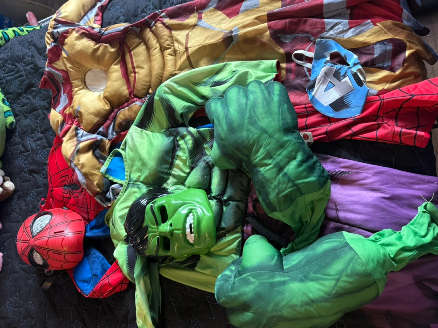 Marvel Superhero Costumes Lot