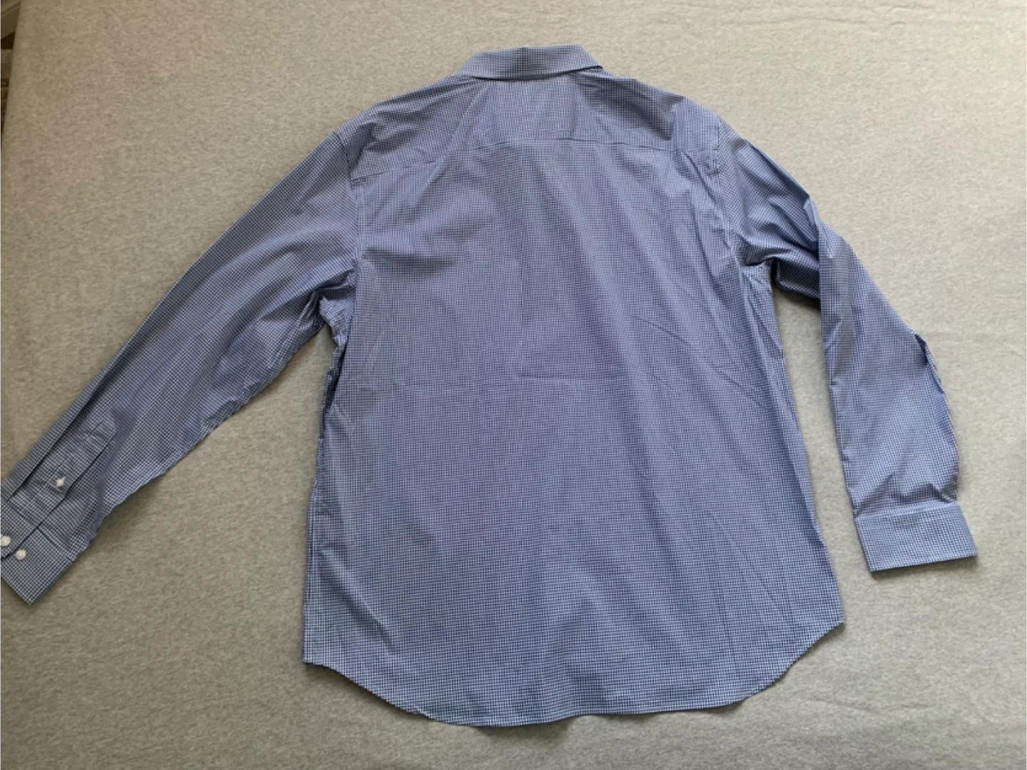 Old Navy Men’s XXL Slim Fit Checkered Long Sleeve Shirt - photo 2