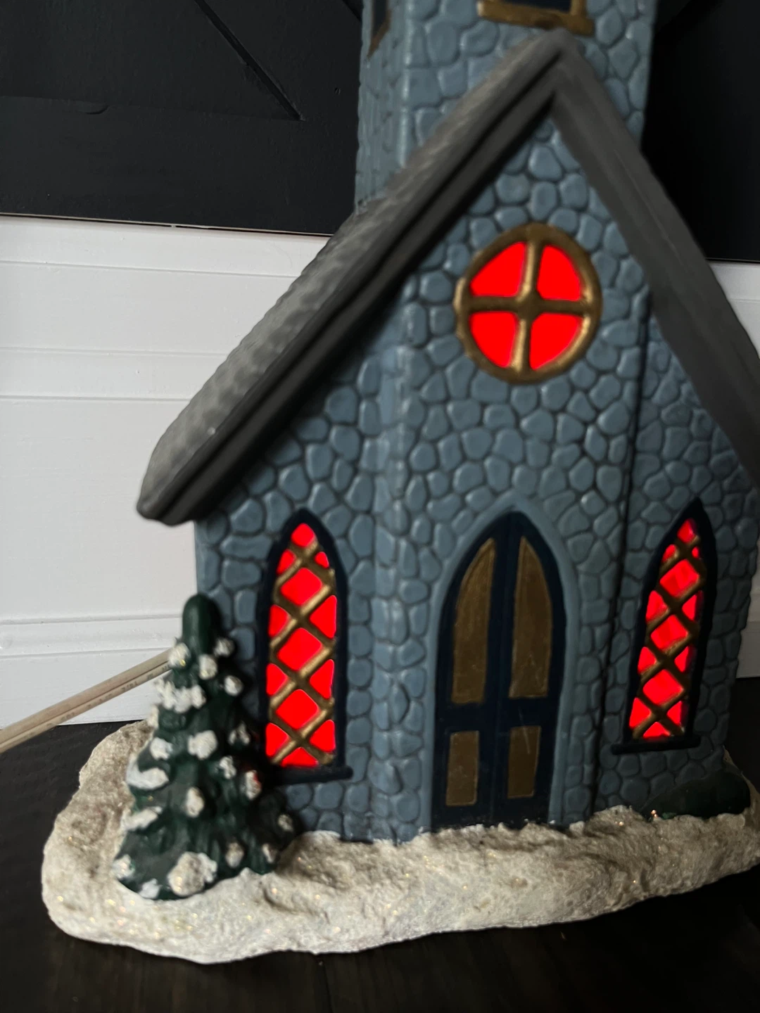 Vintage Lighted Church - photo 4