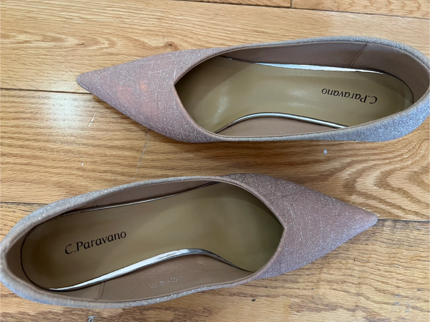 C. Paravano Heels - Size 10 - photo 3