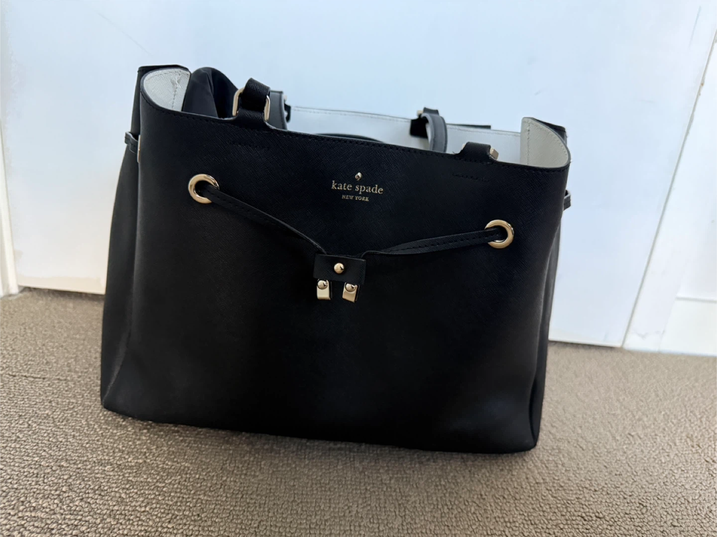 Kate Spade Black Tote Bag