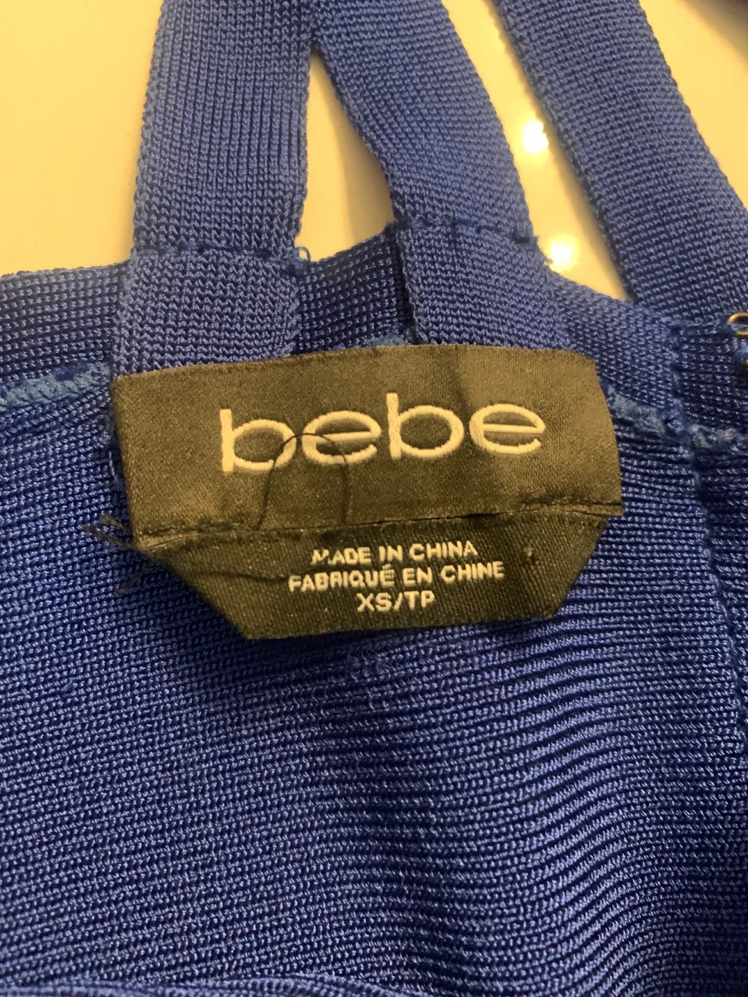 Bebe Blue Dress - Size XS image indicator(2)