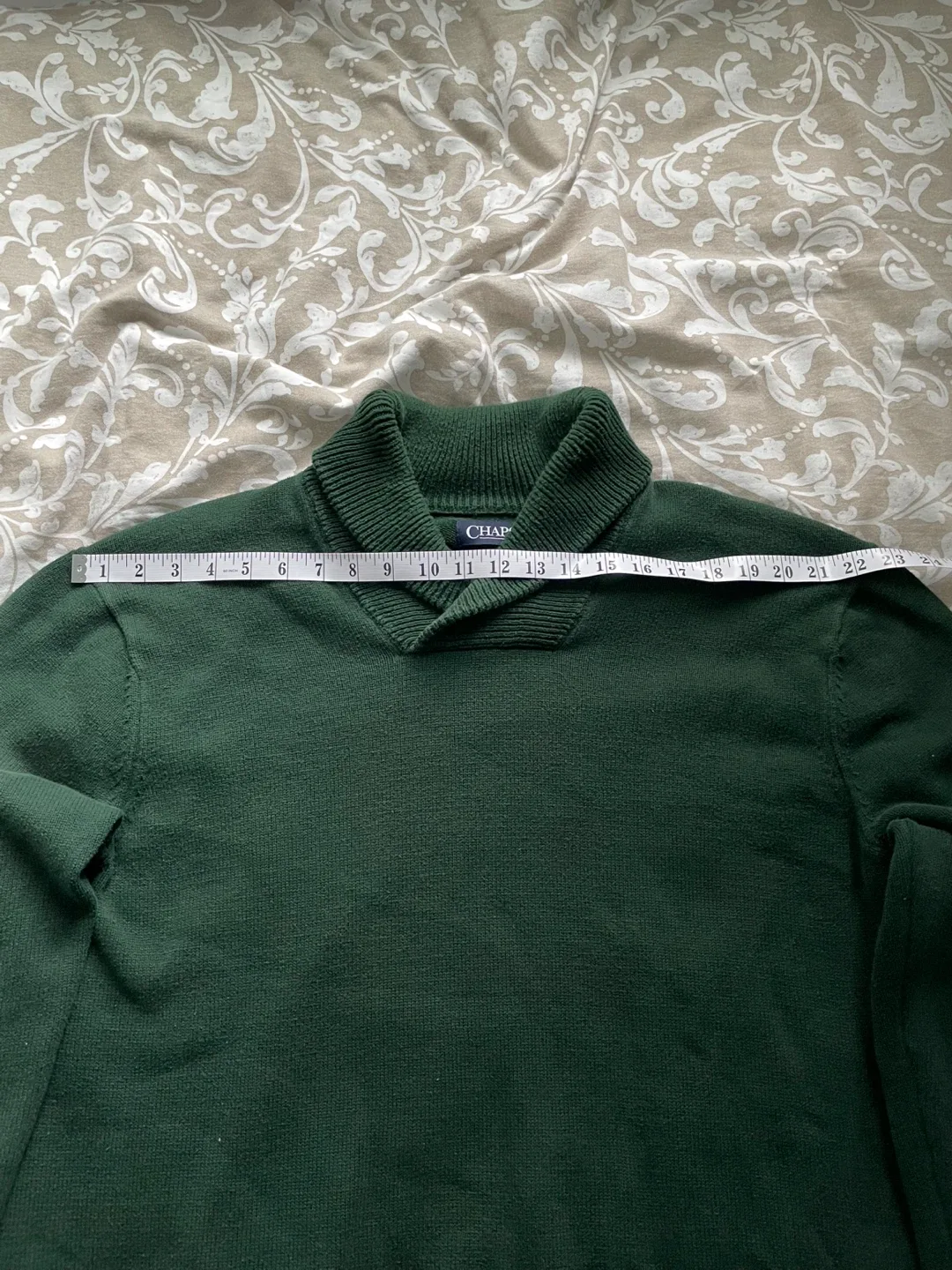 Chaps Shawl Collar Sweater - XL image indicator(4)