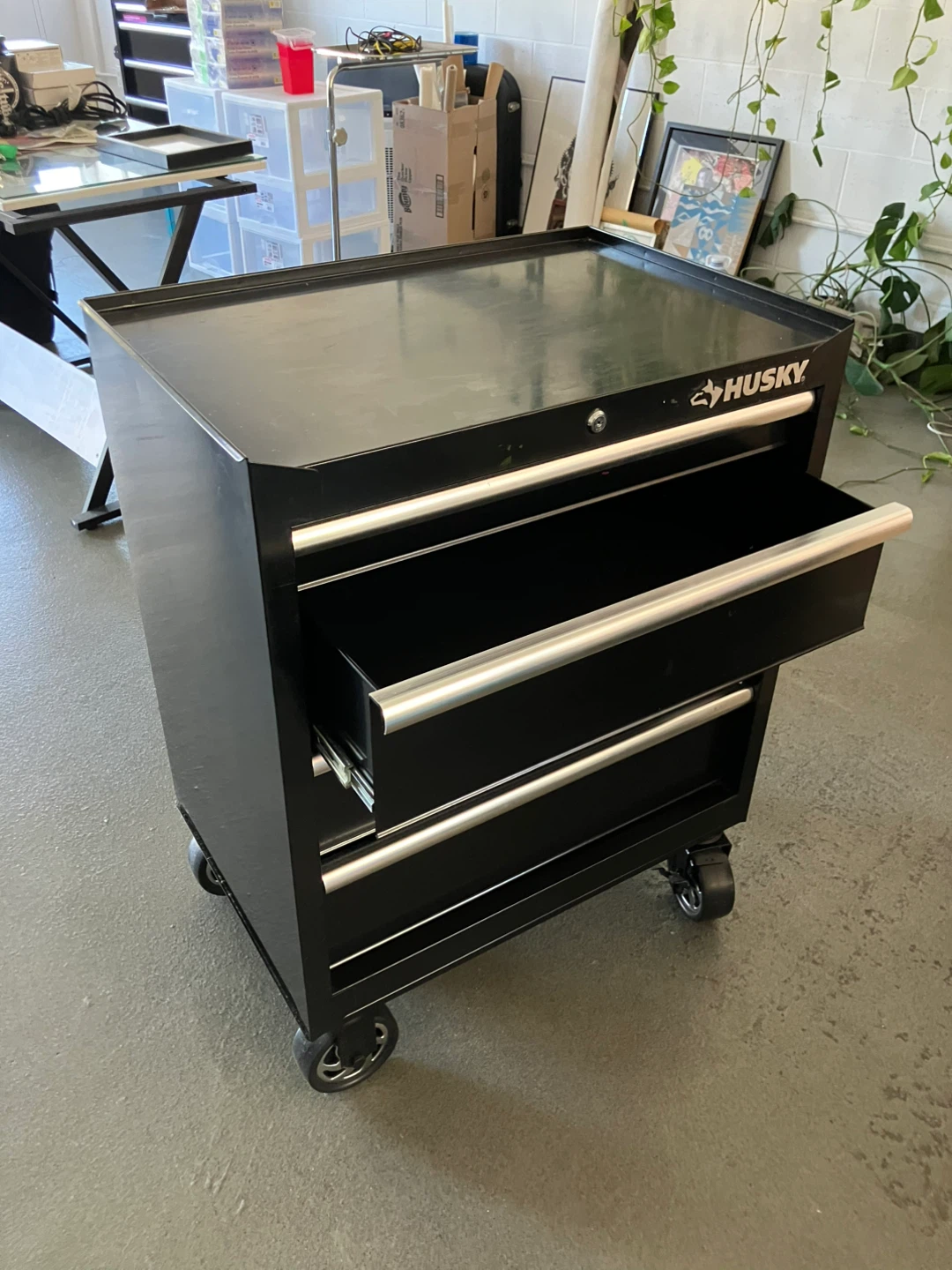 Husky Black Rolling Tool Chest - photo 3