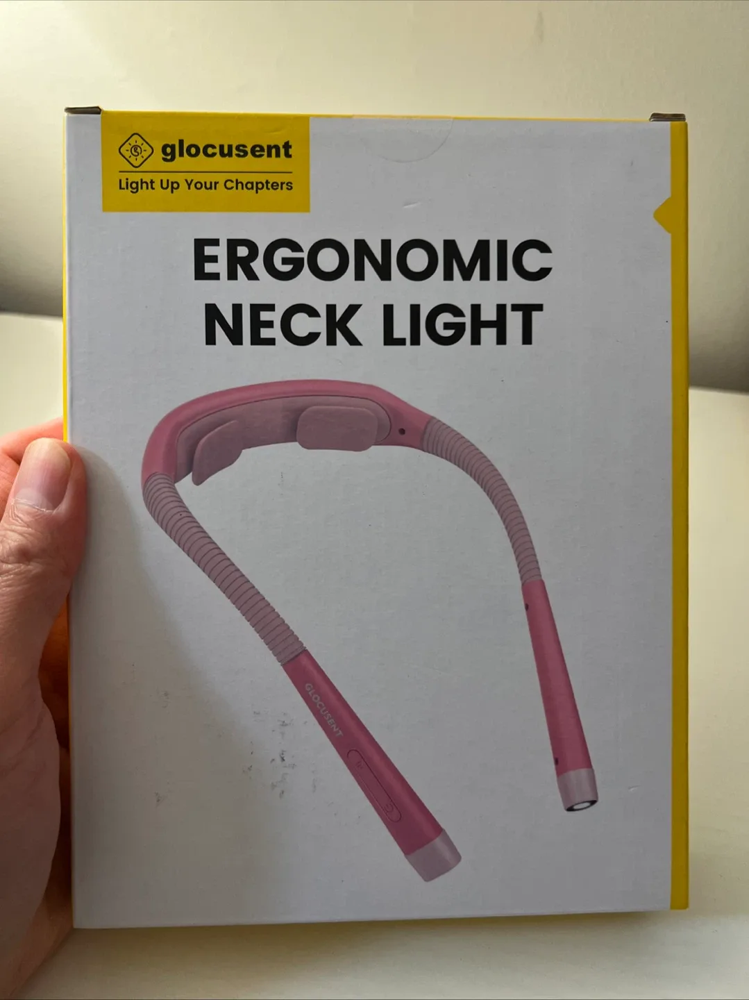 Glocusent Ergonomic Neck Light - Pink thumbnail