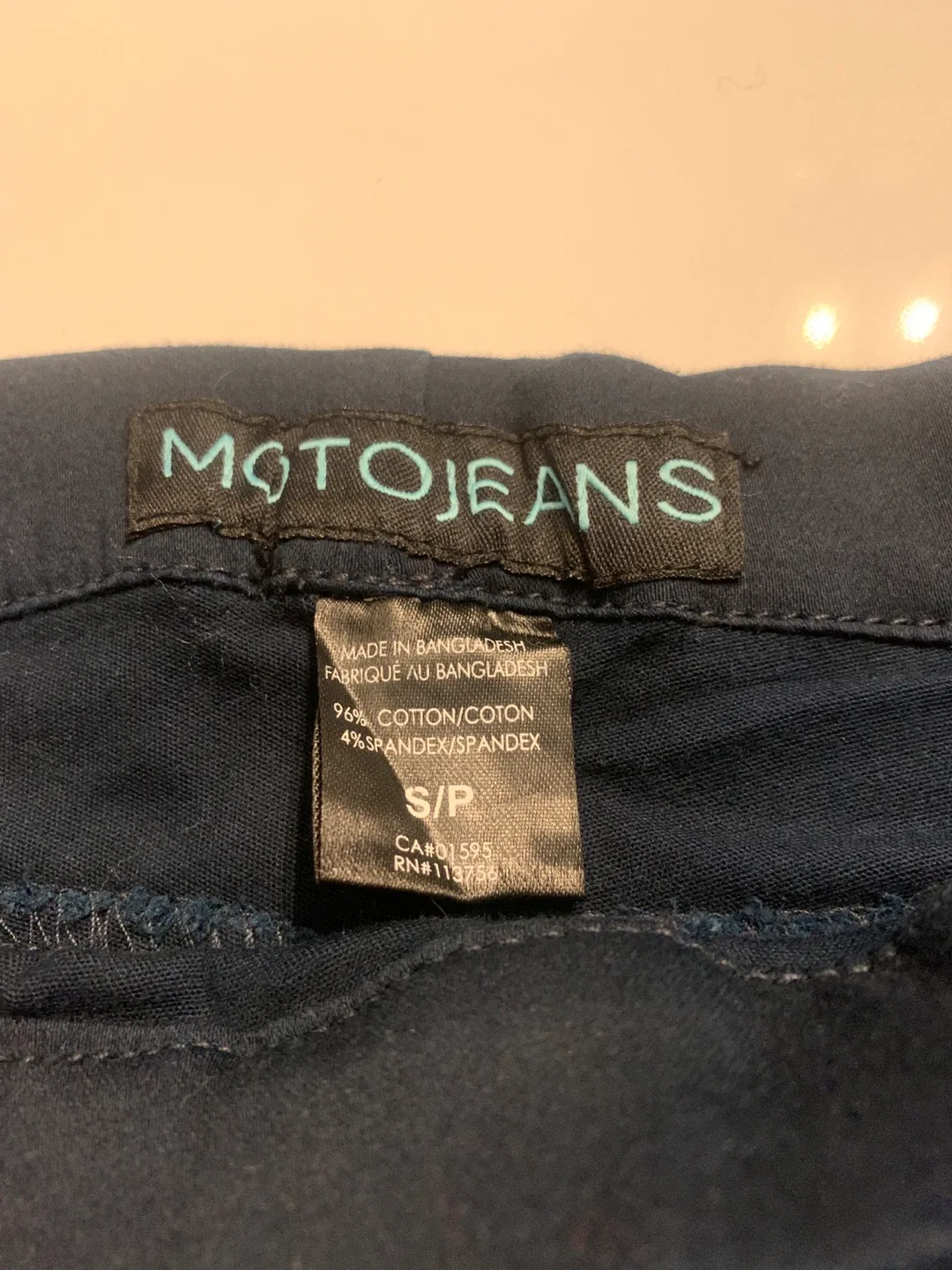 Moto Jeans Premium, Size S/P, Dark Blue image indicator(3)