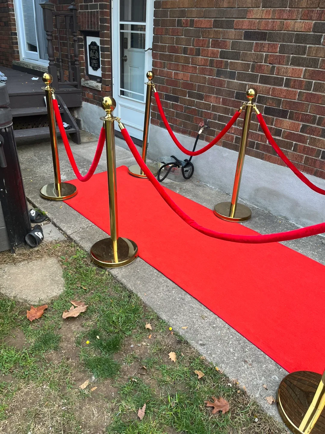 For rent Red Carpet with Gold Stanchions image indicator(2)
