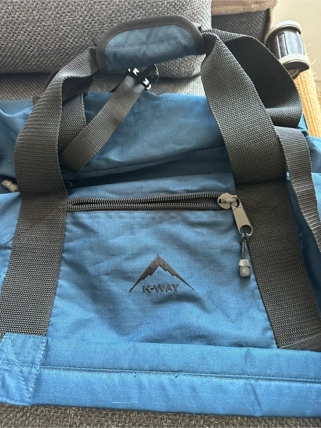 K-Way Blue (45L) Duffel Bag