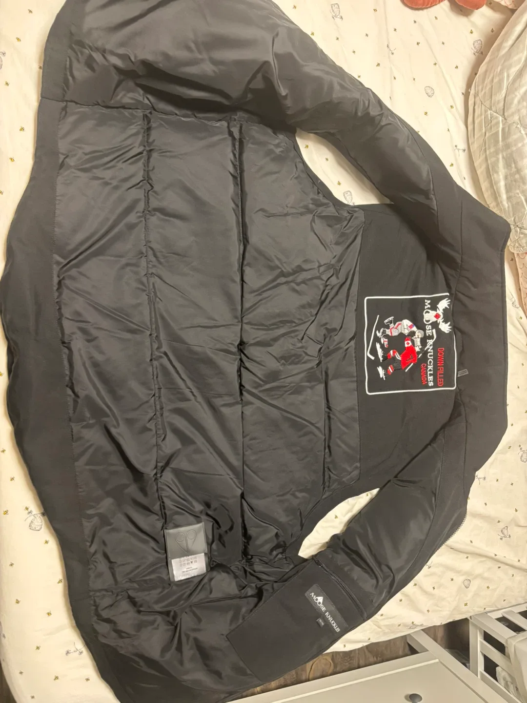 Moose Knuckles Original Black Vest, Size XXL NEW image indicator(3)