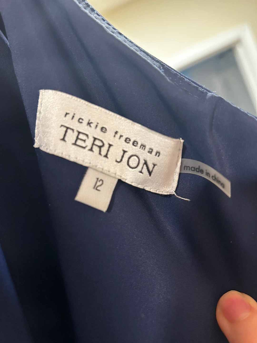 Luxury Brand - Teri Jon designer dress -Size 12 - photo 4